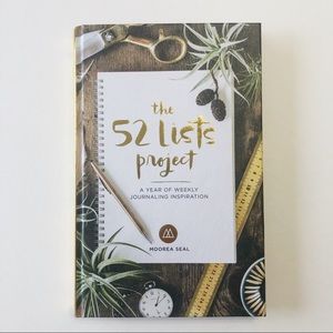 Brand new The 52 Lists Project book